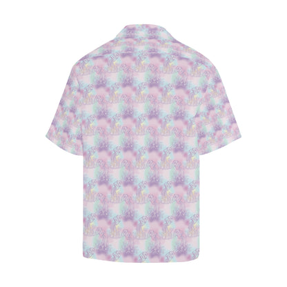Aquarius Zodiac Pattern Print Design 01 Men's Hawaiian Shirt