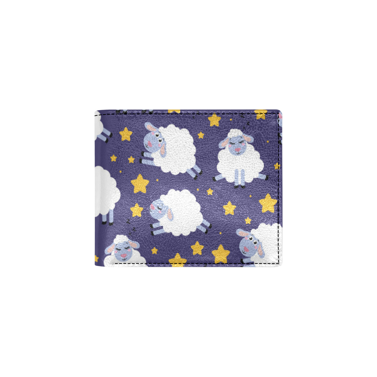 Sheep Pattern Print Design 03 Men's ID Card Wallet