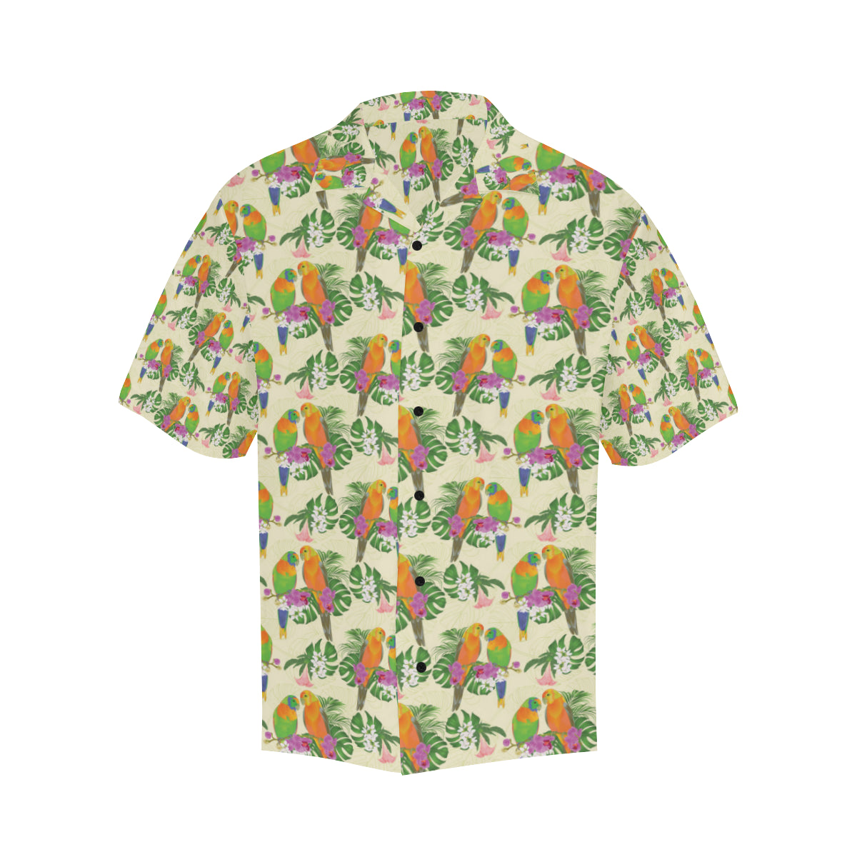 Conures Pattern Print Design 02 Men's Hawaiian Shirt