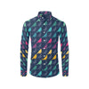 Birds Pattern Print Design 01 Men's Long Sleeve Shirt