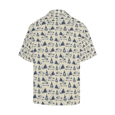 Campfire Pattern Print Design 01 Men's Hawaiian Shirt