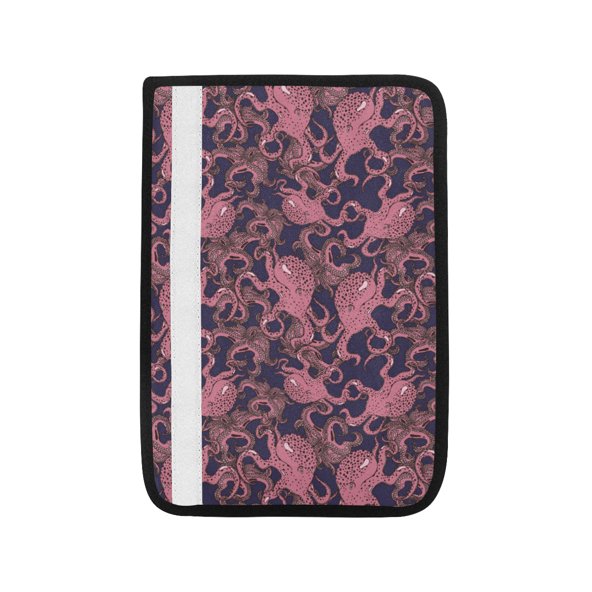 Octopus Pattern Print Design A03 Car Seat Belt Cover