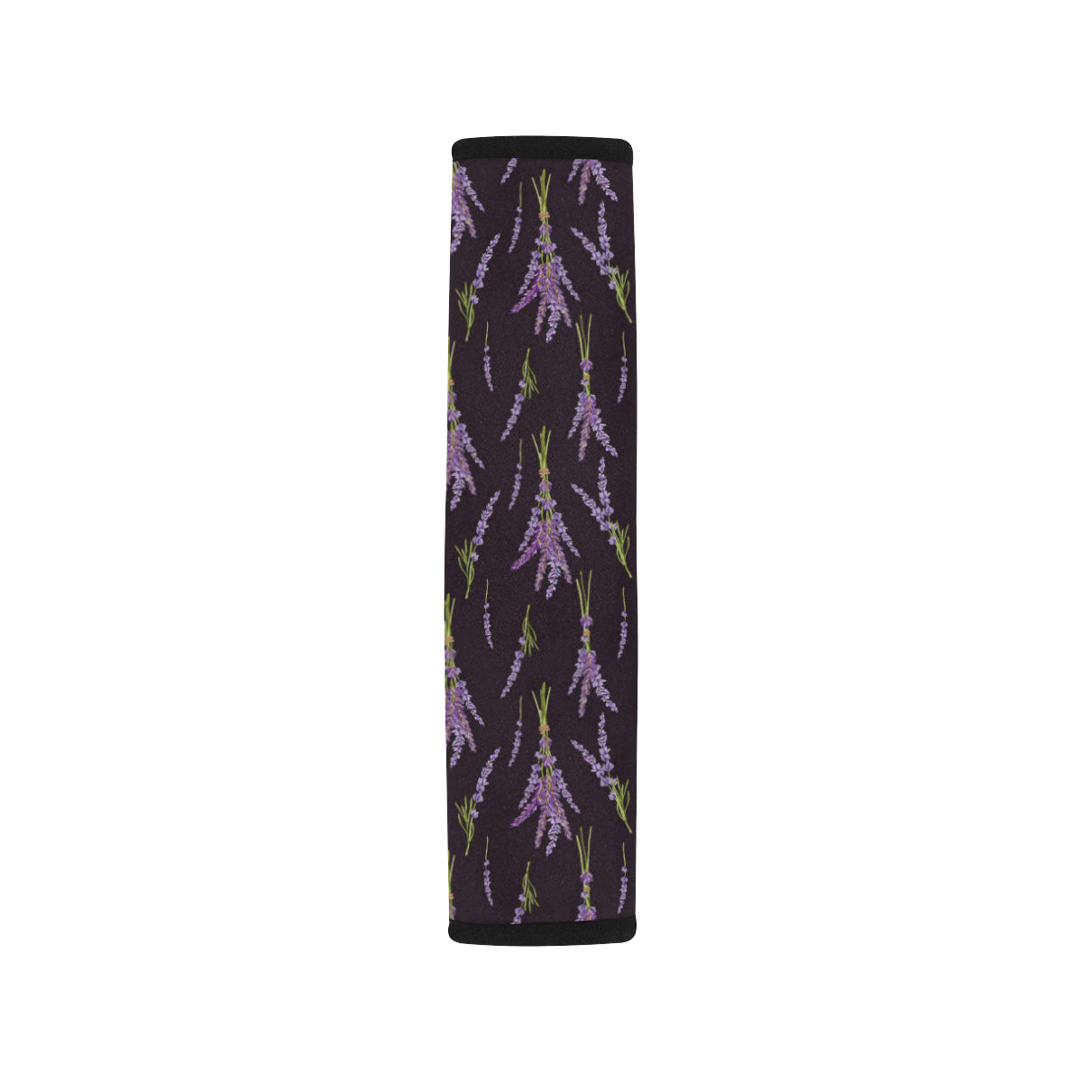 Lavender Pattern Print Design LV05 Car Seat Belt Cover