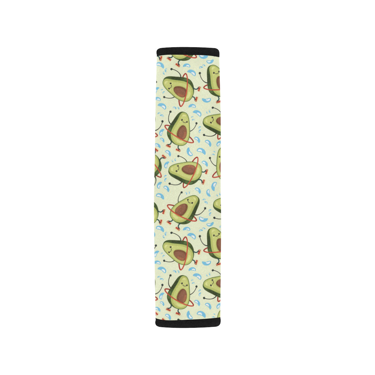 Avocado Pattern Print Design AC02 Car Seat Belt Cover