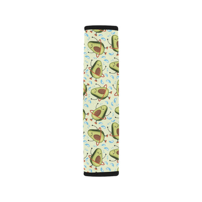 Avocado Pattern Print Design AC02 Car Seat Belt Cover
