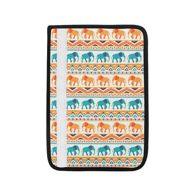 Elephant Aztec Ethnic Print Pattern Car Seat Belt Cover