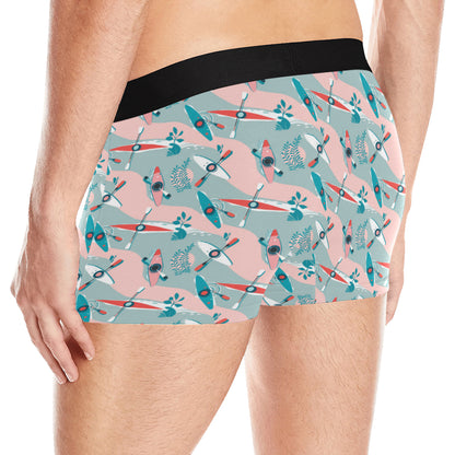 Kayak Pattern Print Design 05 Men's Boxer Briefs