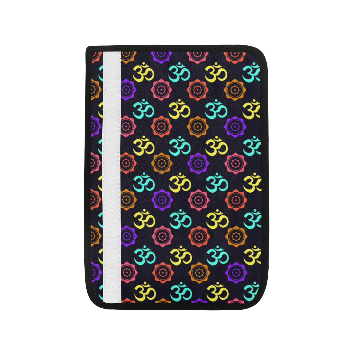 Chakra OM Print Pattern Car Seat Belt Cover