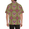 Peace Sign Pattern Print Design A04 Men's Hawaiian Shirt