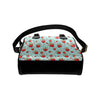 Angel Wings Heart Pattern Print Design 02 Shoulder Handbag