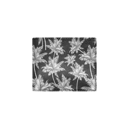 Palm Tree Pattern Print Design PT03 Men's ID Card Wallet