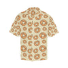 Bagel Pattern Print Design 03 Men's Hawaiian Shirt