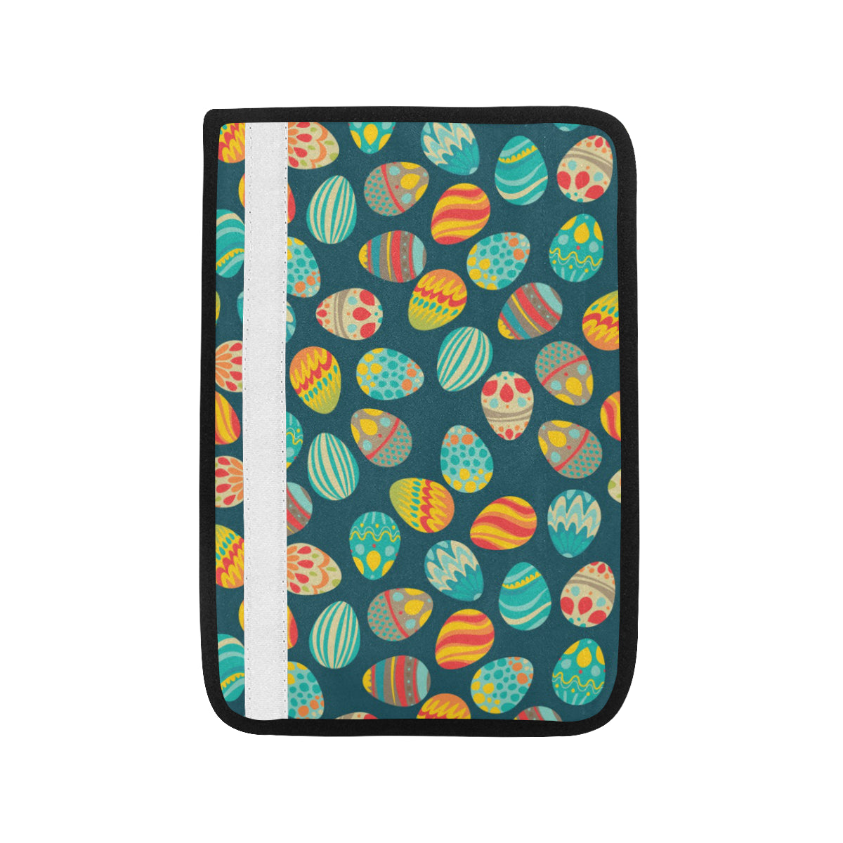 Easter Eggs Pattern Print Design RB09 Car Seat Belt Cover