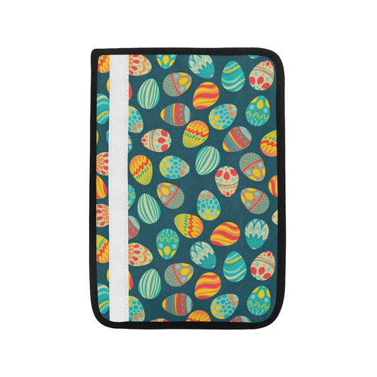 Easter Eggs Pattern Print Design RB09 Car Seat Belt Cover