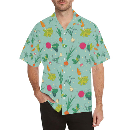 Radish Pattern Print Design A01 Men's Hawaiian Shirt