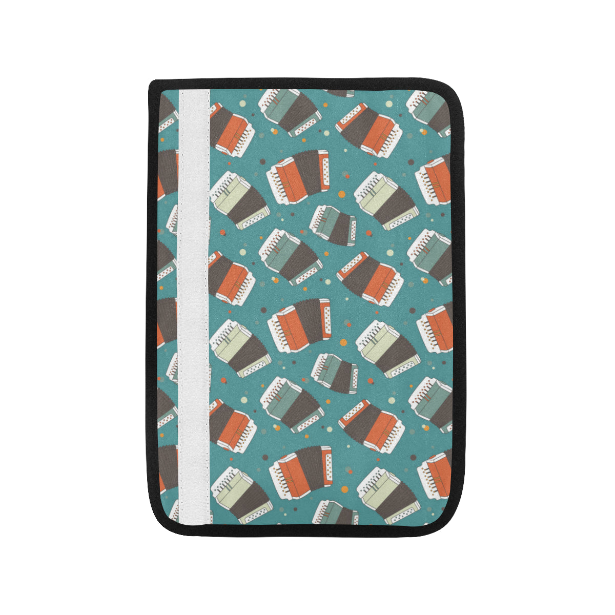 Accordion Pattern Print Design 02 Car Seat Belt Cover