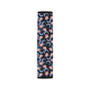 Lotus with Moon Pink Print Themed Car Seat Belt Cover