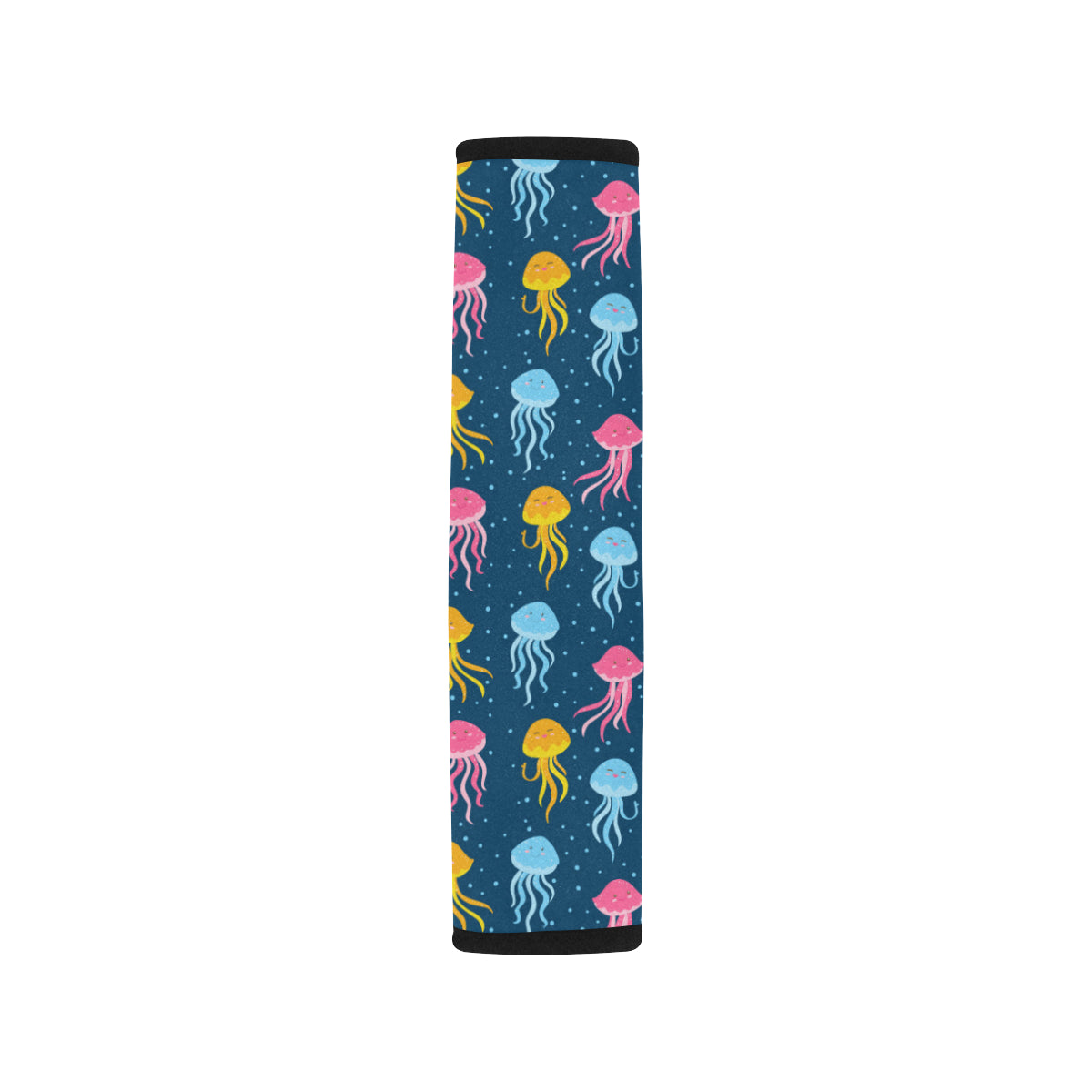 Jellyfish Pattern Print Design 04 Car Seat Belt Cover