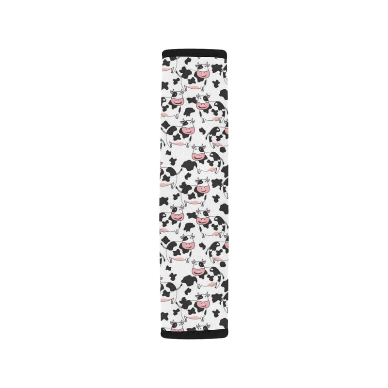 Cow Pattern Print Design 02 Car Seat Belt Cover