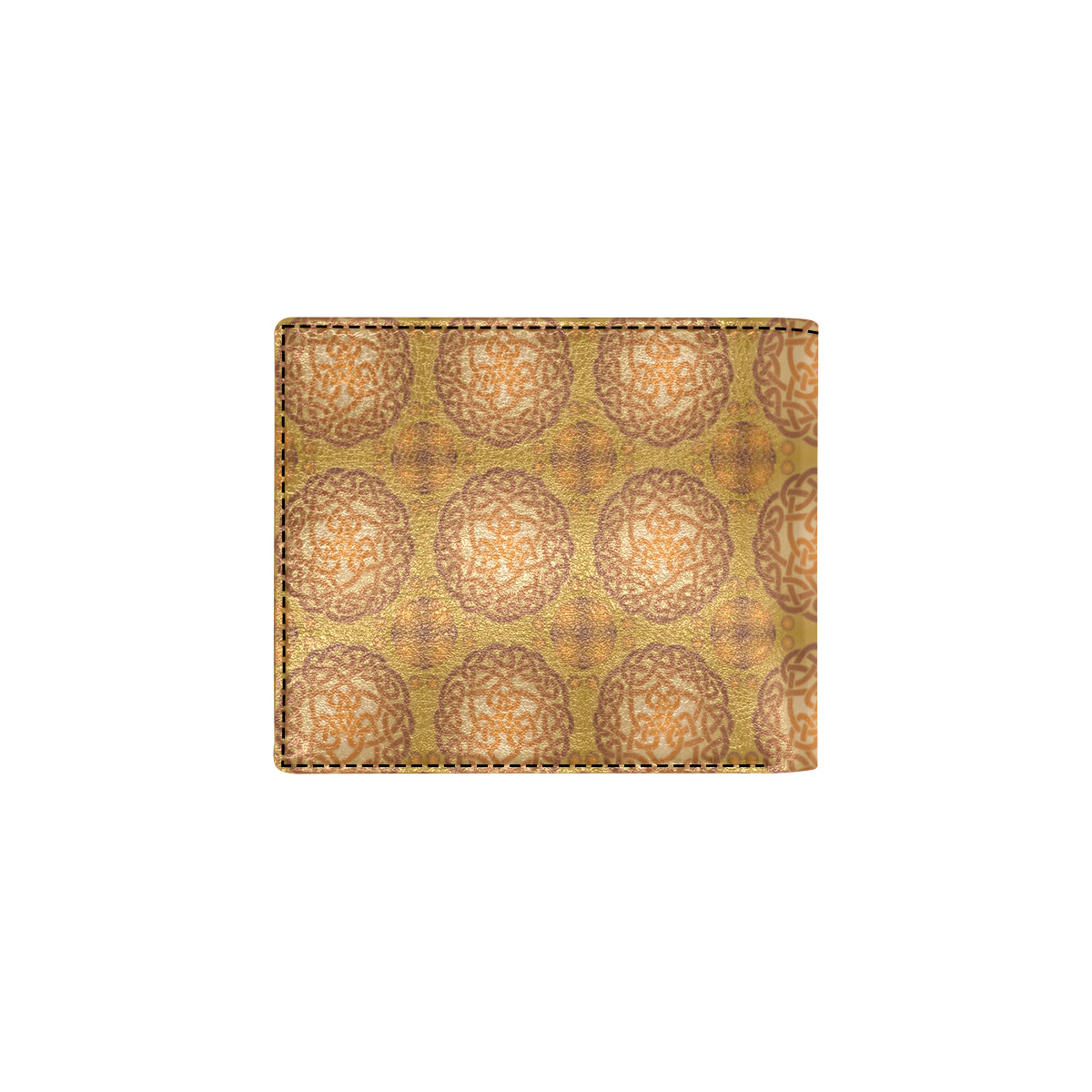 Celtic Pattern Print Design 01 Men's ID Card Wallet