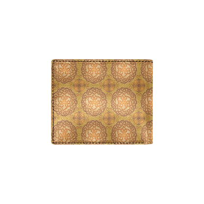 Celtic Pattern Print Design 01 Men's ID Card Wallet