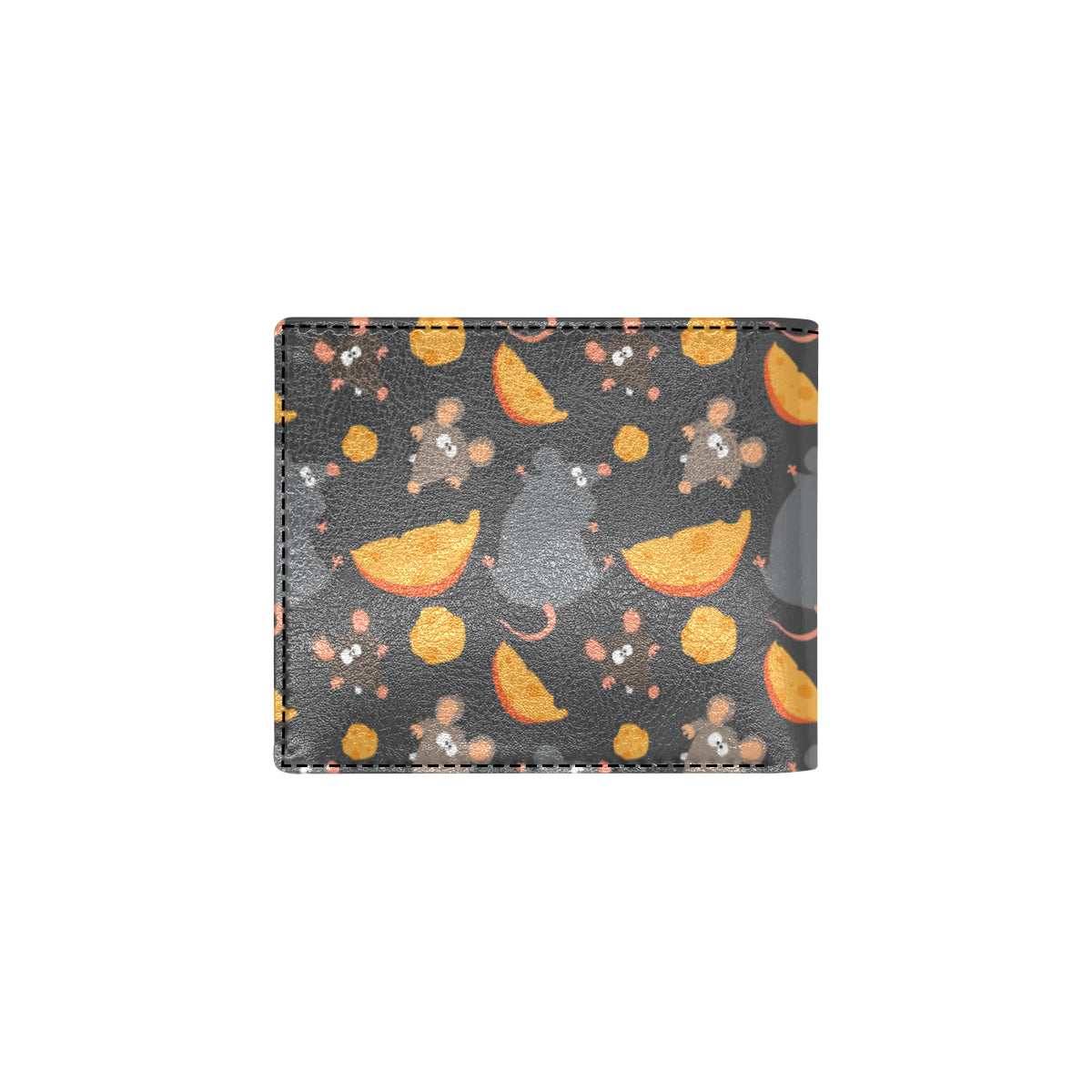 Rat Pattern Print Design 04 Men's ID Card Wallet