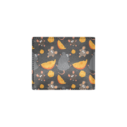 Rat Pattern Print Design 04 Men's ID Card Wallet