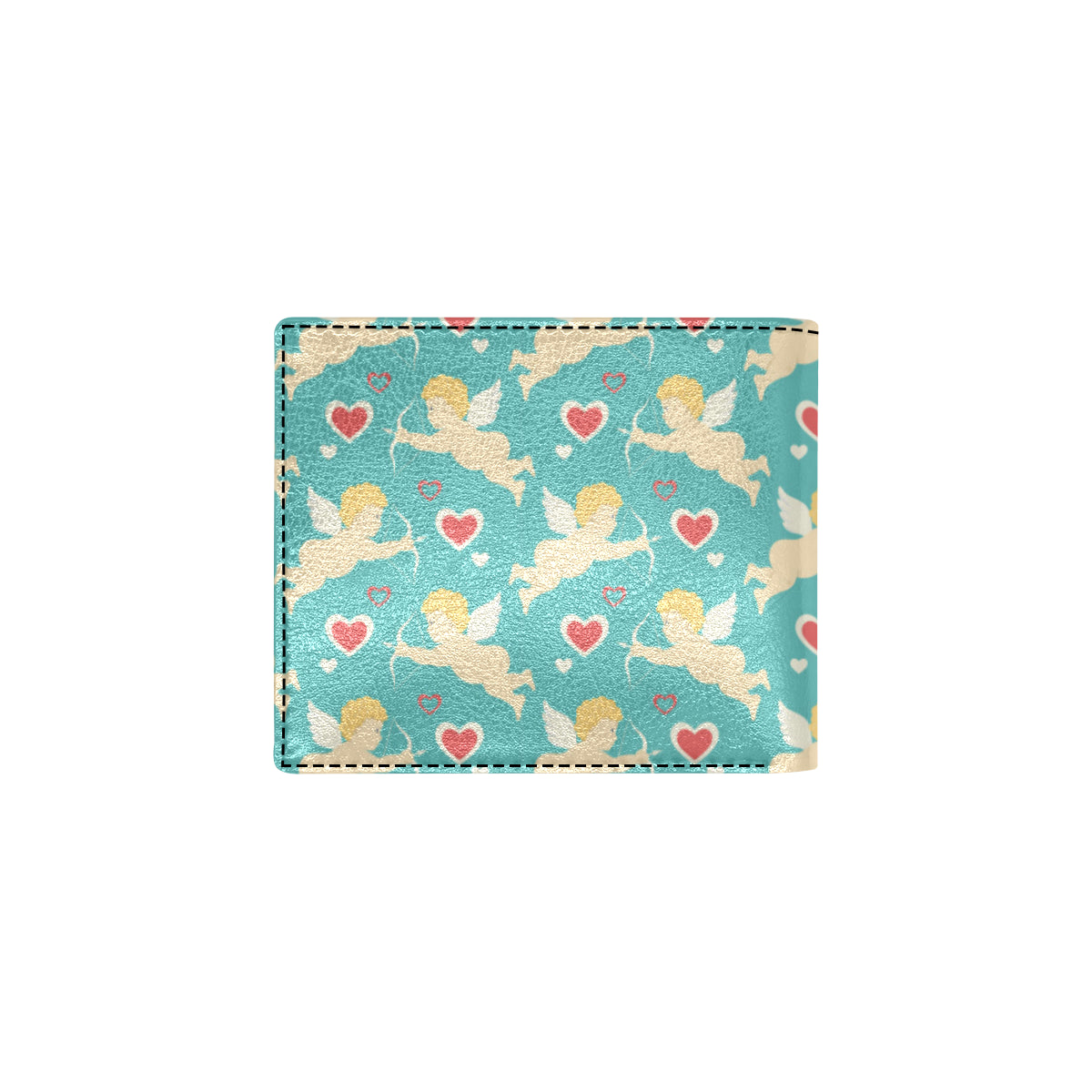 Cupid Pattern Print Design 01 Men's ID Card Wallet