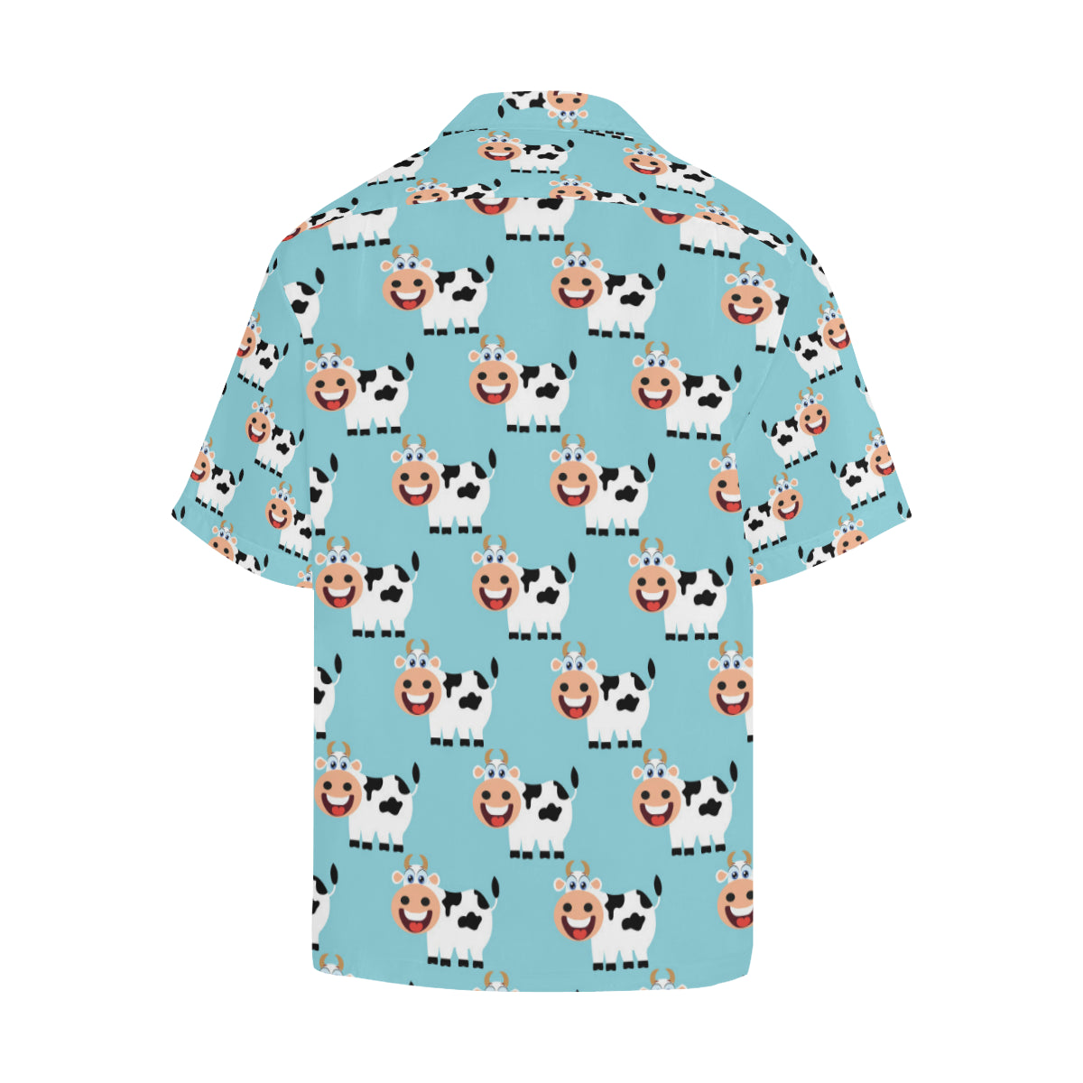 Cattle Cute Pattern Print Design 01 Men's Hawaiian Shirt