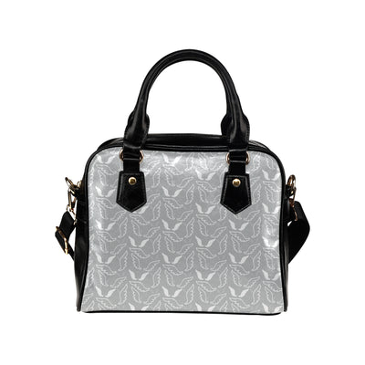 Angel Wings Pattern Print Design 01 Shoulder Handbag