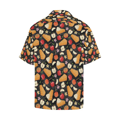 Apple Pie Pattern Print Design 01 Men's Hawaiian Shirt