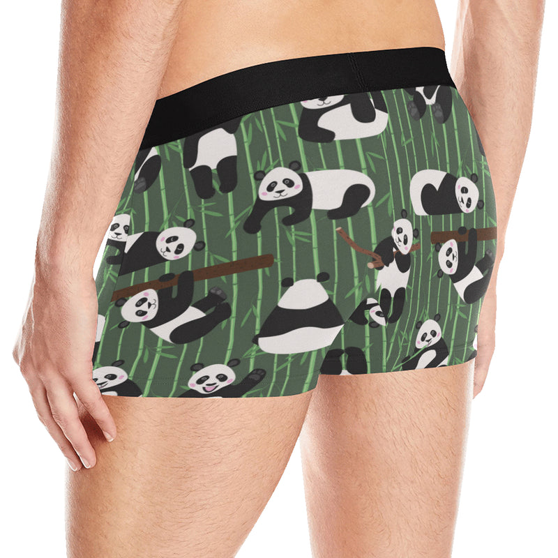 Panda Pattern Print Design A04 Men's Boxer Briefs