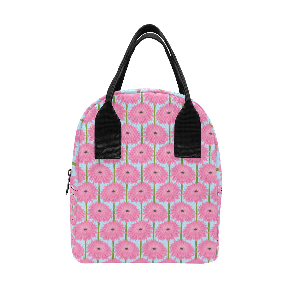 Gerberas Pattern Print Design GB01 Insulated Lunch Bag