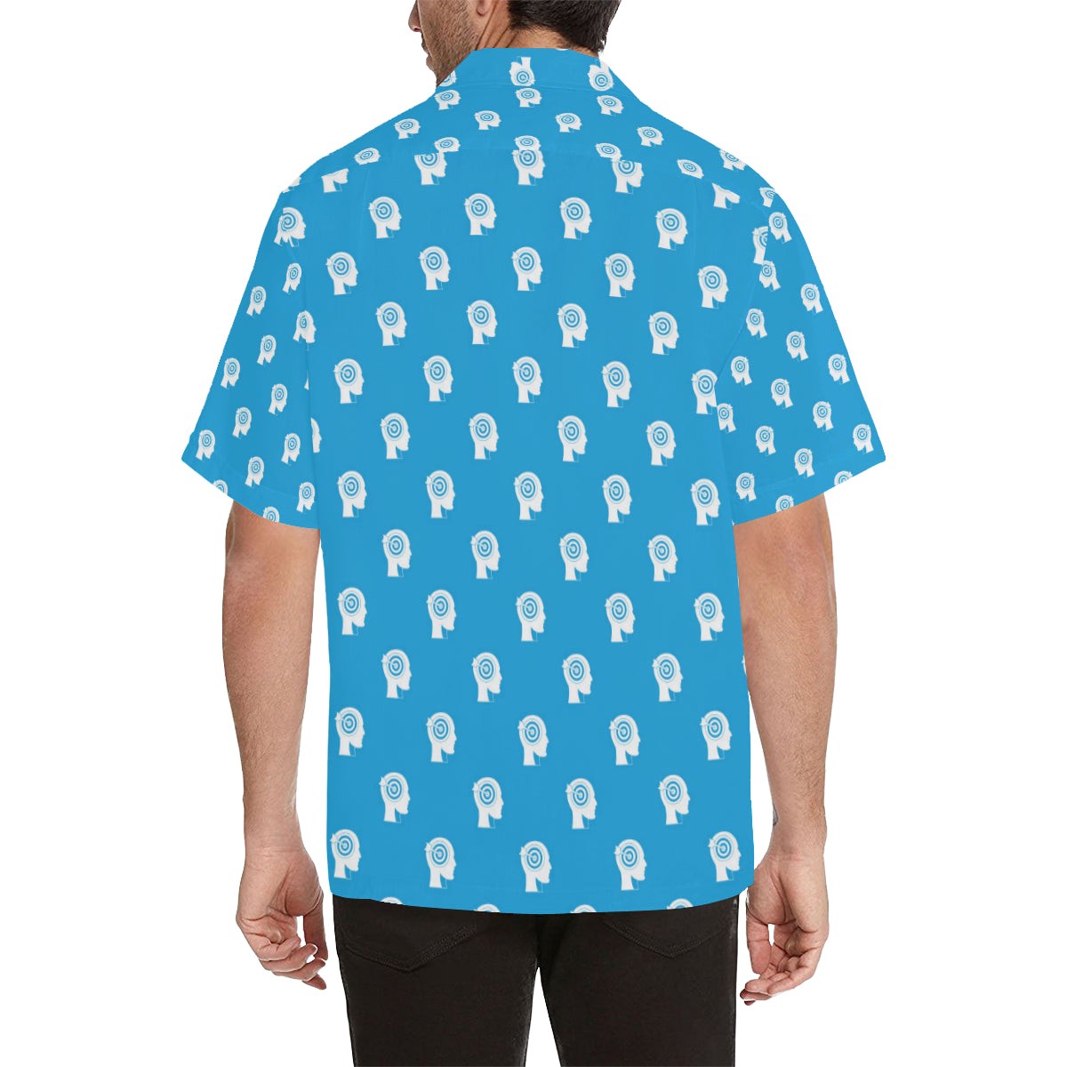 Psychology Pattern Print Design A03 Men's Hawaiian Shirt