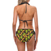 Papaya Pattern Print Design PP04 Bikini