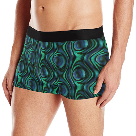 Abalone Pattern Print Design 01 Men's Boxer Briefs