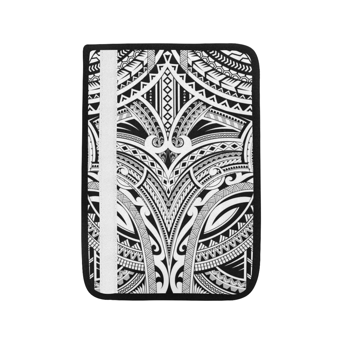 Maori Pattern Print Design 06 Car Seat Belt Cover