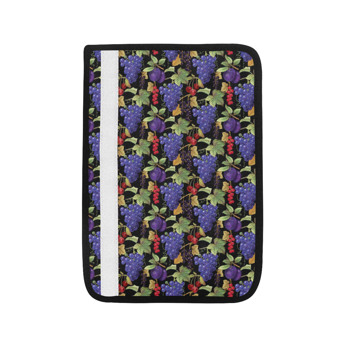 Grape Pattern Print Design GP05 Car Seat Belt Cover