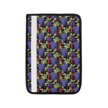 Grape Pattern Print Design GP05 Car Seat Belt Cover