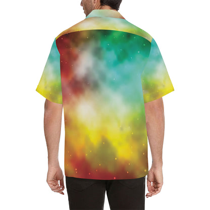 Nebula Pattern Print Design A04 Men's Hawaiian Shirt