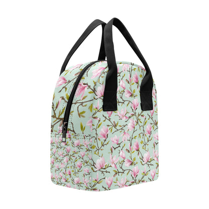 Magnolia Pattern Print Design MAG04 Insulated Lunch Bag