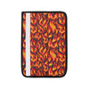 Flame Fire Print Pattern Car Seat Belt Cover