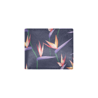 Bird Of Paradise Pattern Print Design BOP015 Men's ID Card Wallet