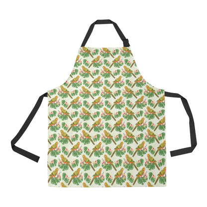Conures Pattern Print Design 01 Apron with Pocket