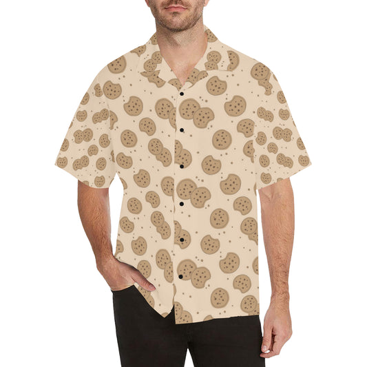 Biscuit Pattern Print Design 02 Men's Hawaiian Shirt