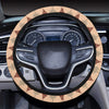 Native American Pattern Design Print Steering Wheel Cover with Elastic Edge