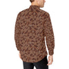 Aboriginal Pattern Print Design 03 Men's Long Sleeve Shirt