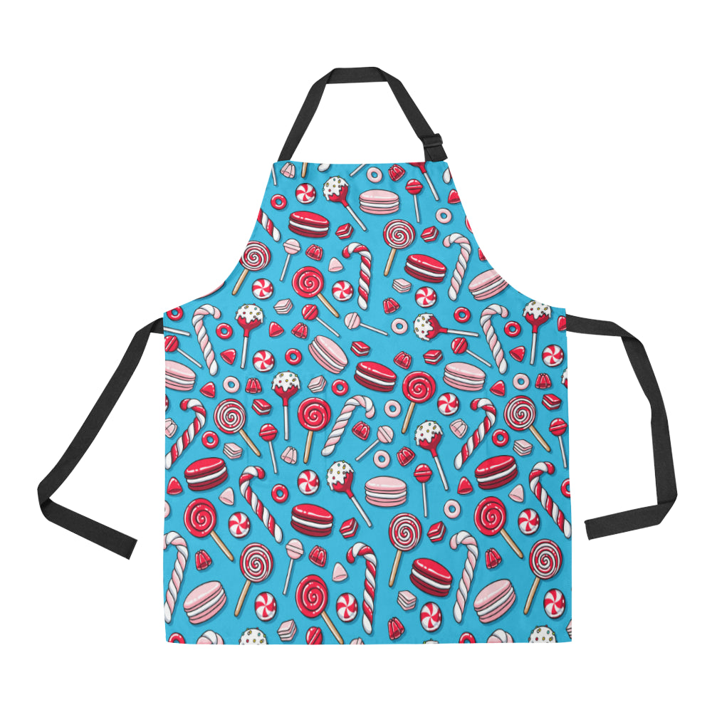 Candy Pattern Print Design 05 Apron with Pocket