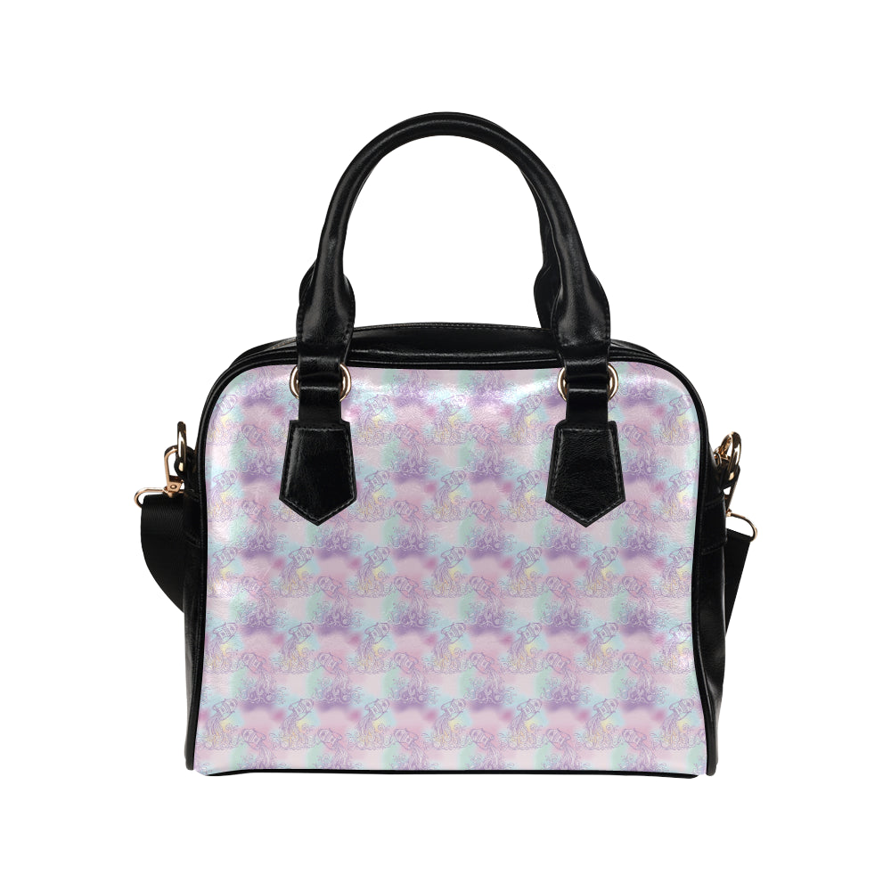 Aquarius Zodiac Pattern Print Design 01 Shoulder Handbag