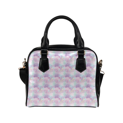 Aquarius Zodiac Pattern Print Design 01 Shoulder Handbag